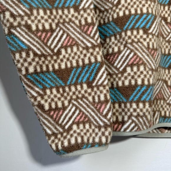 PATAGONIA SYNCHILLA AZTEC Pullover Multi Snap Button Sweater AOP Fleece Mens XXS - Picture 5 of 12